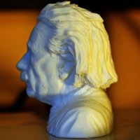 Small Einstein Bust (14K) 3D Printing 33158
