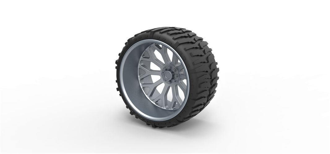 Offroad wheel for lifted trucks 2 3D Print 331934