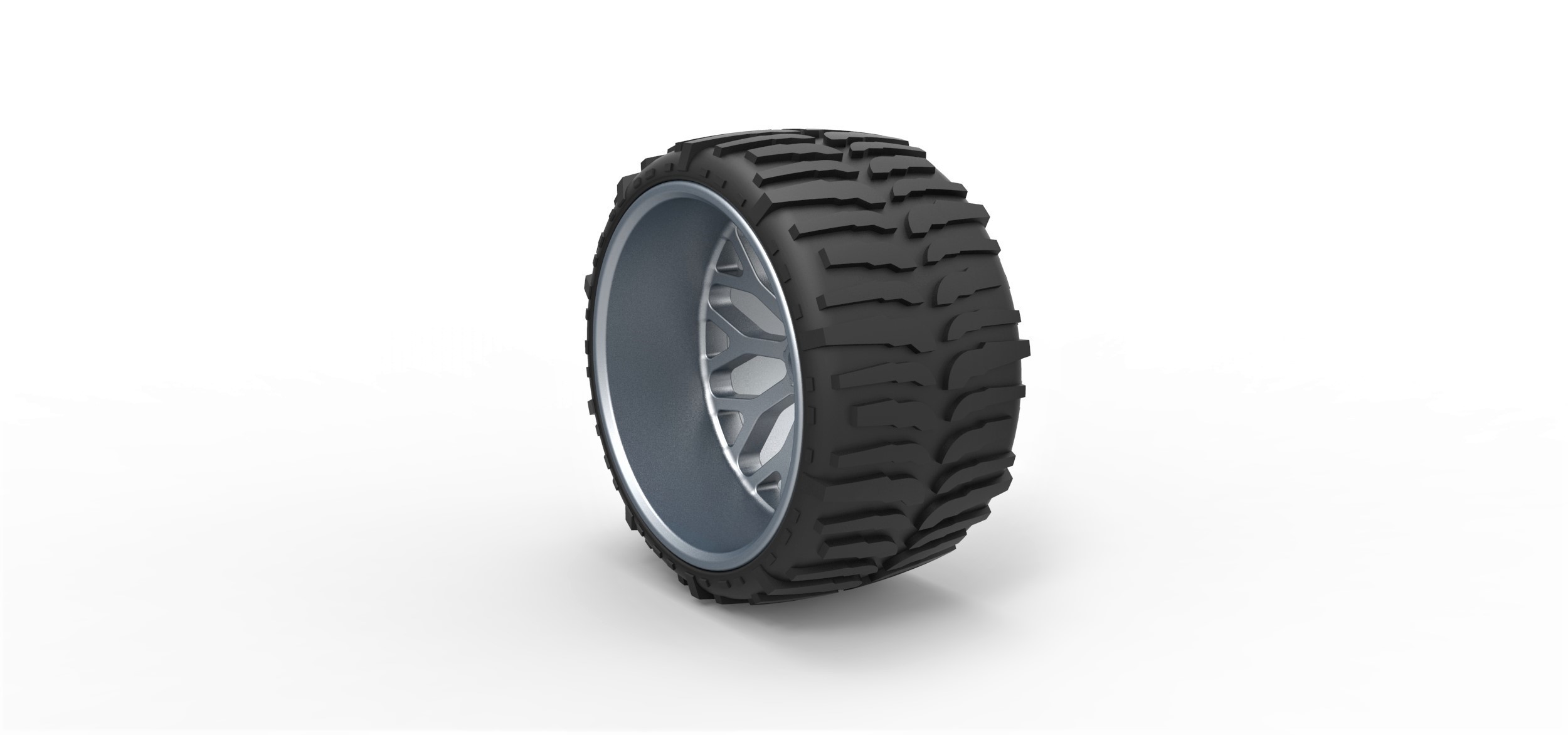 Offroad wheel for lifted trucks 2 3D Print 331935