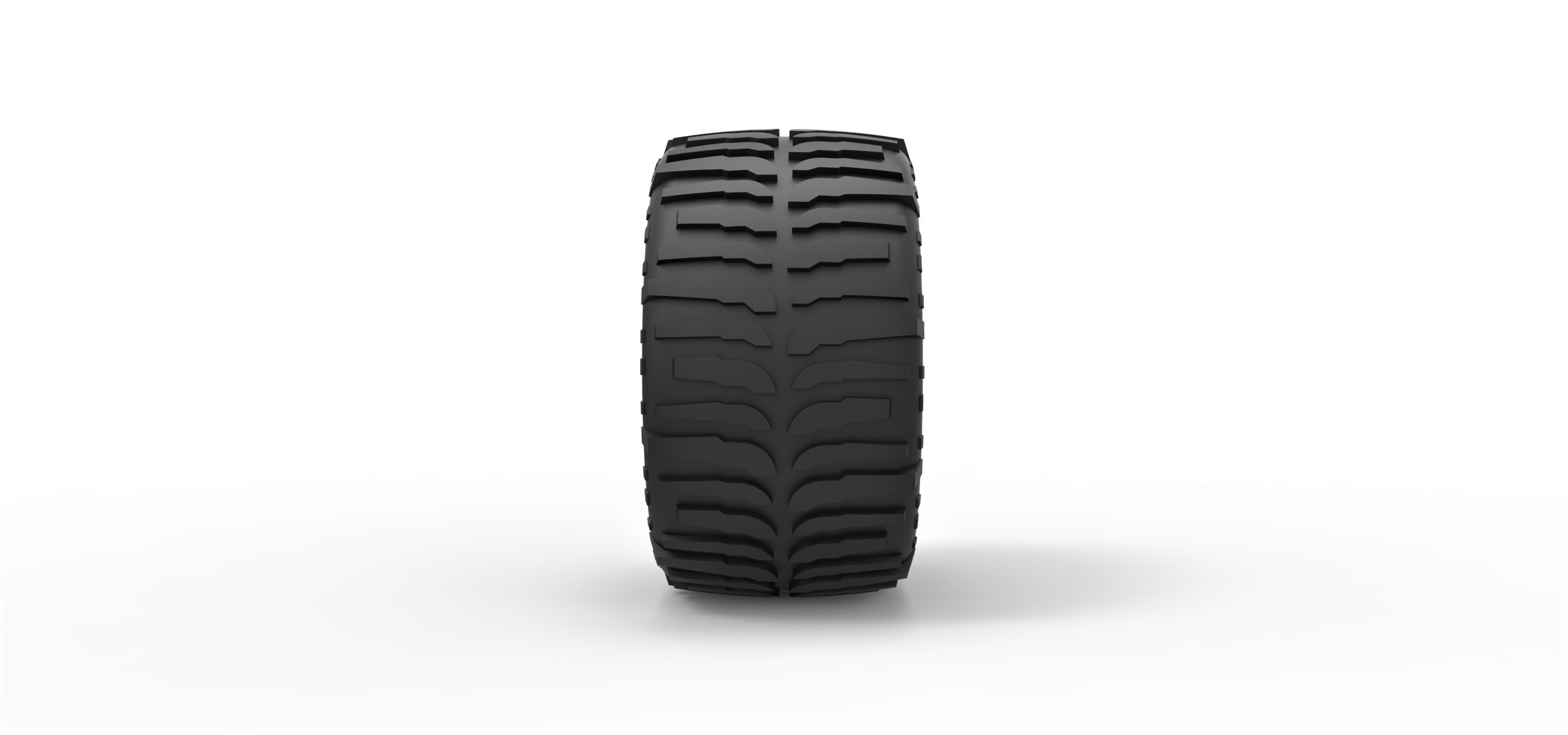 Offroad wheel for lifted trucks 2 3D Print 331936