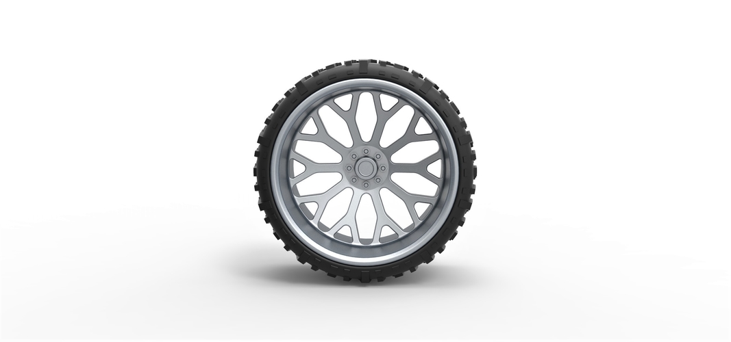 Offroad wheel for lifted trucks 2 3D Print 331938