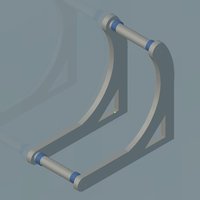 Small Filament Spool Holder 3D Printing 33231
