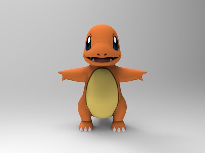 Charmander-Pocket Monsters 3D Print 33237