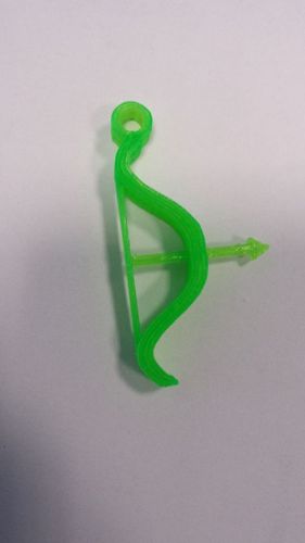 Bow keychain 3D Print 33258