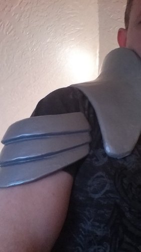 Right Shoulder Guard Sith Stalker 3D Print 33299