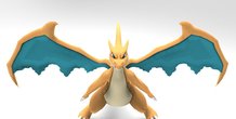 Mega Charizard X - Pokemon @ Pinshape