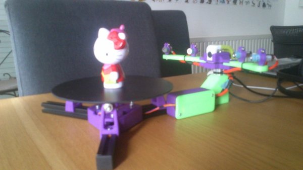 Sub 30$ 3D laser scanner