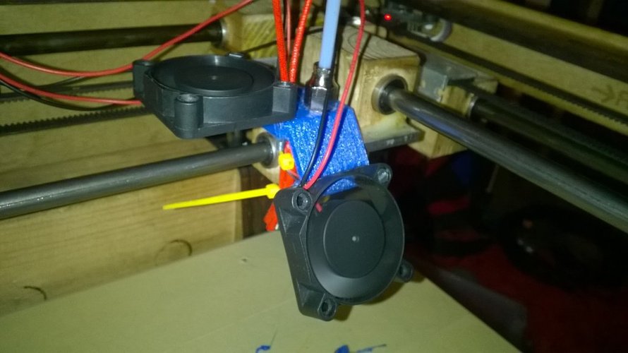 bowden fan mount 3D Print 33566