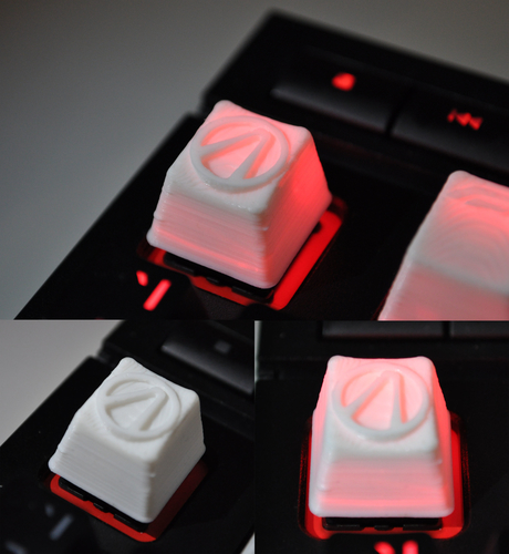 Keycaps Cherry MX (ESC and function keys) 3D Print 335755