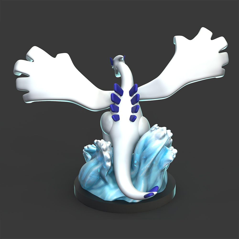 Lugia Pokemon 3D model 3D printable