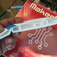 Small 3D printed UAV wing with printed hinge 3D Printing 33597