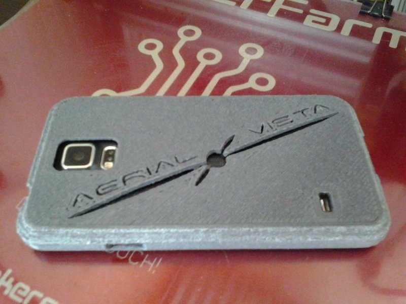 V3 Aerial Vista Logo Galaxy S5 Slim Case