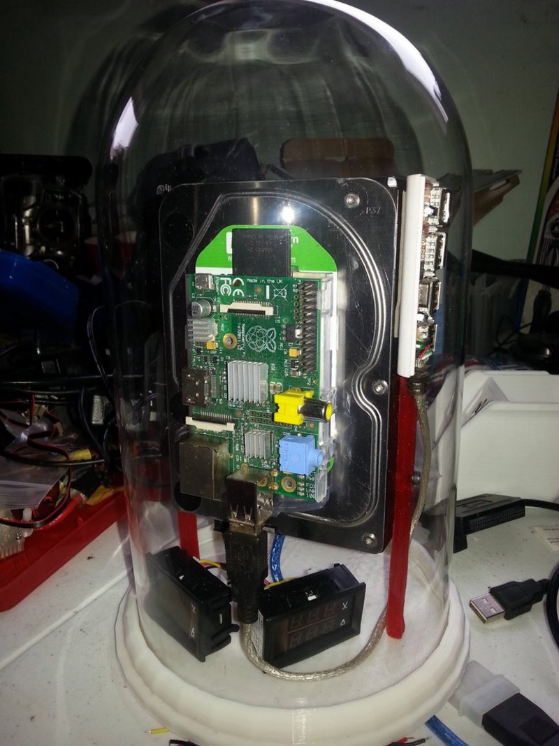 Cherry Tomato Pi Glass Domed Server