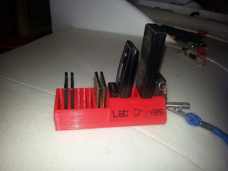 Aerial Lab USB stick and SD card holder