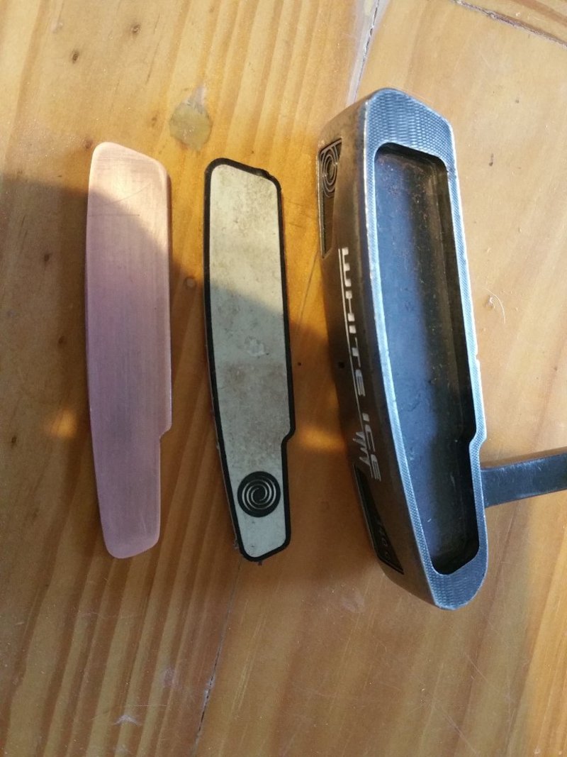 White Ice putter insert - Pinshape