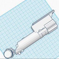 Star Wars Blaster with Light Saber Baenet - Thumbnail 3