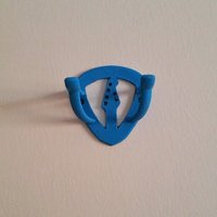 Small Guitar Wall Hanger (for Rock Band/ Guitar Hero Guitars) 3D Printing 33865