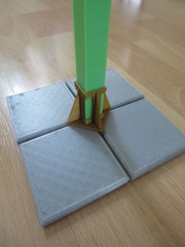Fence post support 3D Print 33907