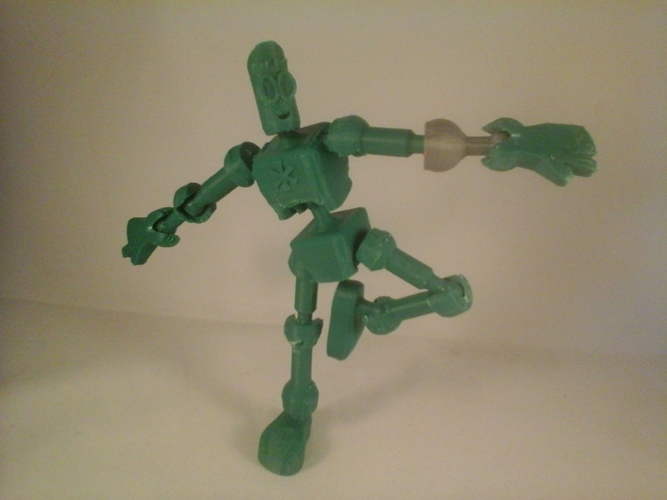 Modular CyBot toy 3D Print 3394