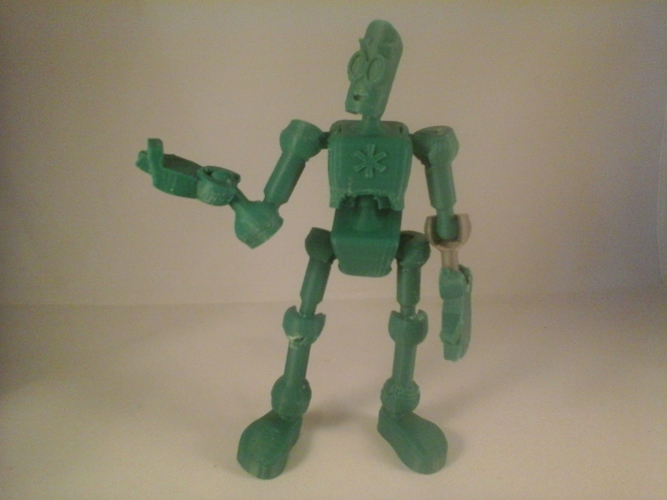 Modular CyBot toy 3D Print 3395