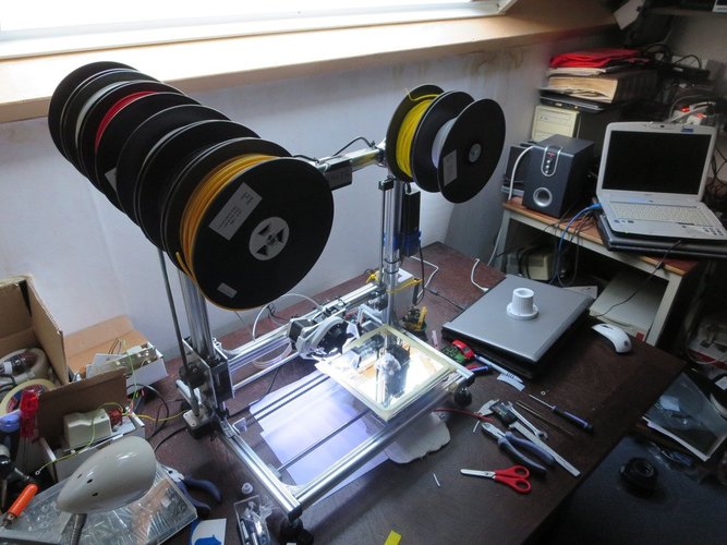 6 kg filament on K8200 3D Print 33969