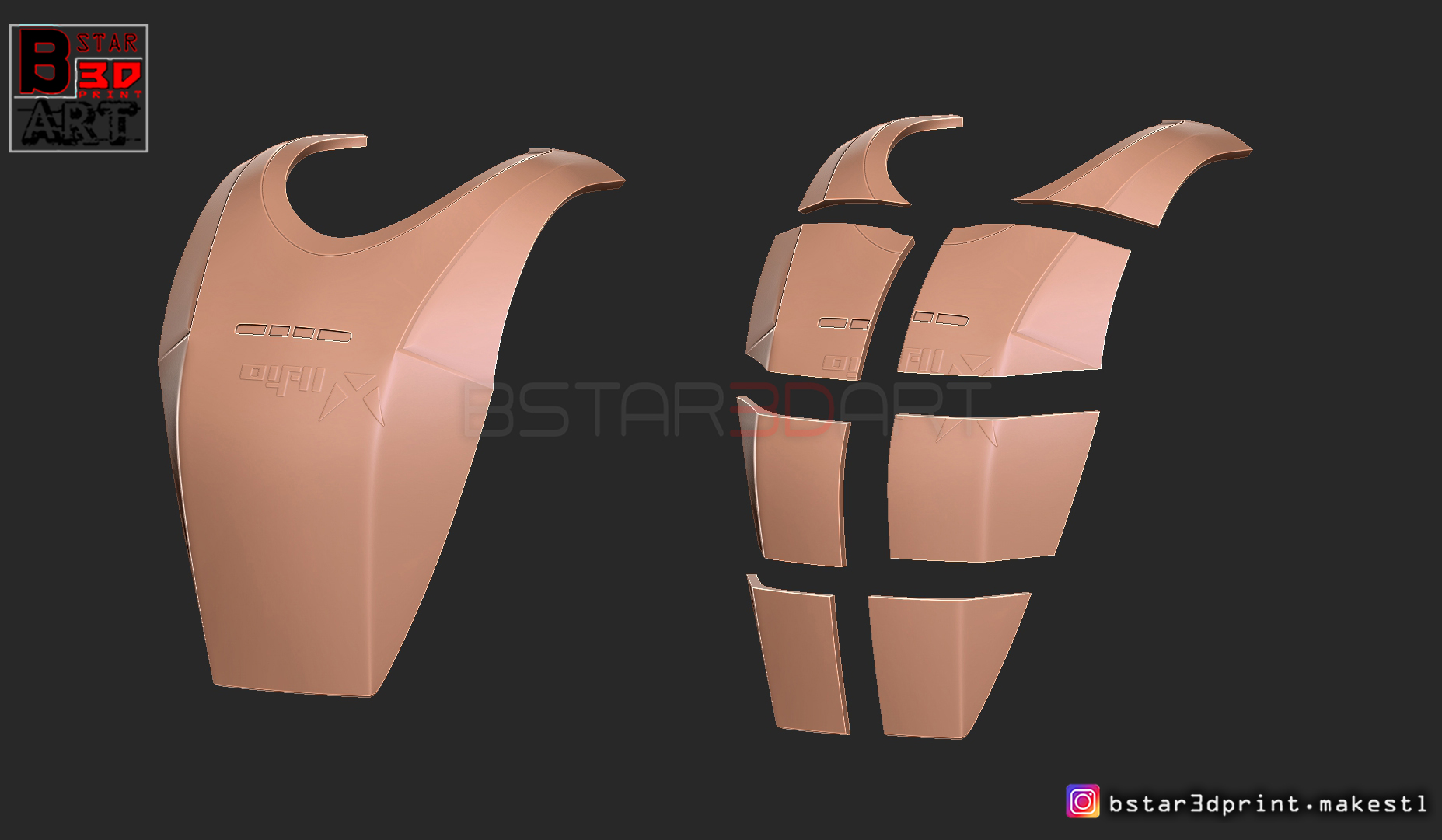 First Order JET TROOPER - Chest Armor - backpack -Starwars 3D Print 339713