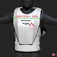 First Order JET TROOPER - Chest Armor - backpack -Starwars - Thumbnail 24