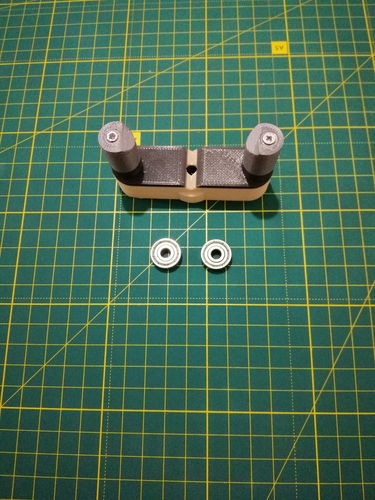 Center doweling jig 5mm 3D Print 339747