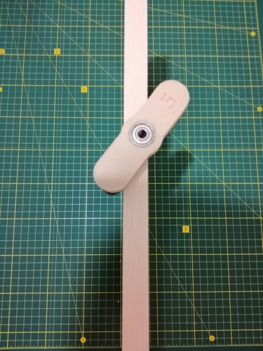 Center doweling jig 5mm 3D Print 339748