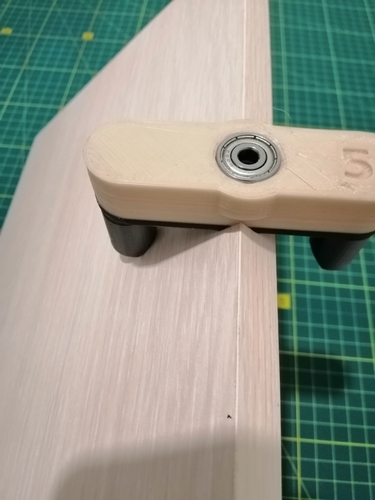 Center doweling jig 5mm 3D Print 339749