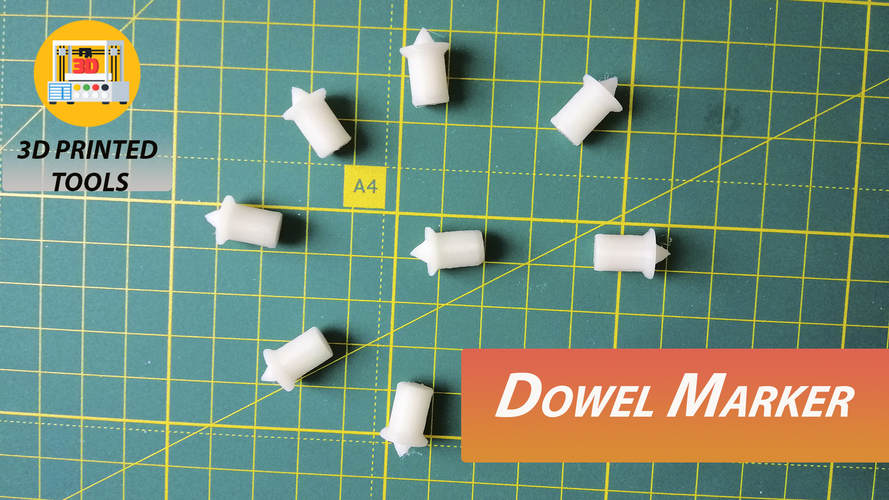 Dovel marker 8 mm 3D Print 339752