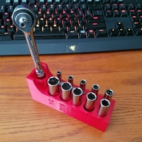 10 Piece Micro Ratchet Driver Set Holder - Thumbnail 3