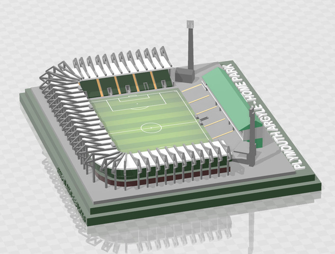 Plymouth Argyle - Home Park 3D Print 339838