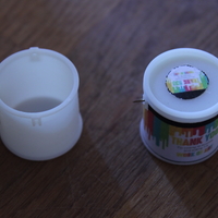 Small 1:12 paint tray and 10 L paint bucket 3D Printing 339933