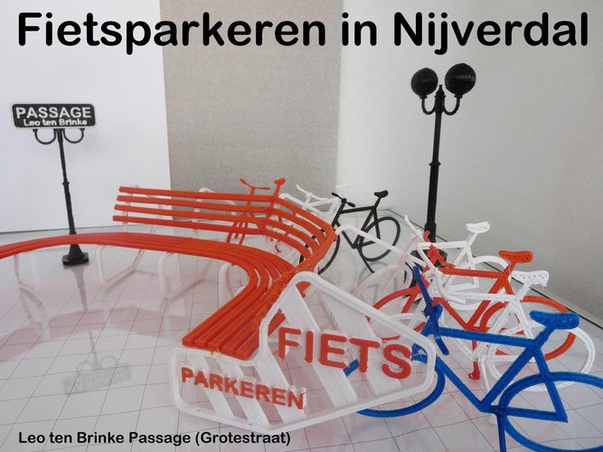 Bike parking and rest. 3D Print 33994