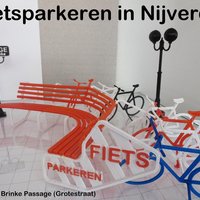 Small Bike parking and rest. 3D Printing 33994