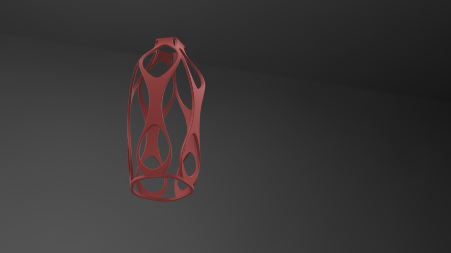 Bottle Vase 3D Print 340025