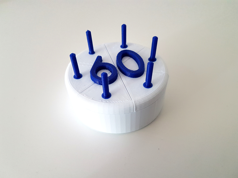 Birthday Cake '60'