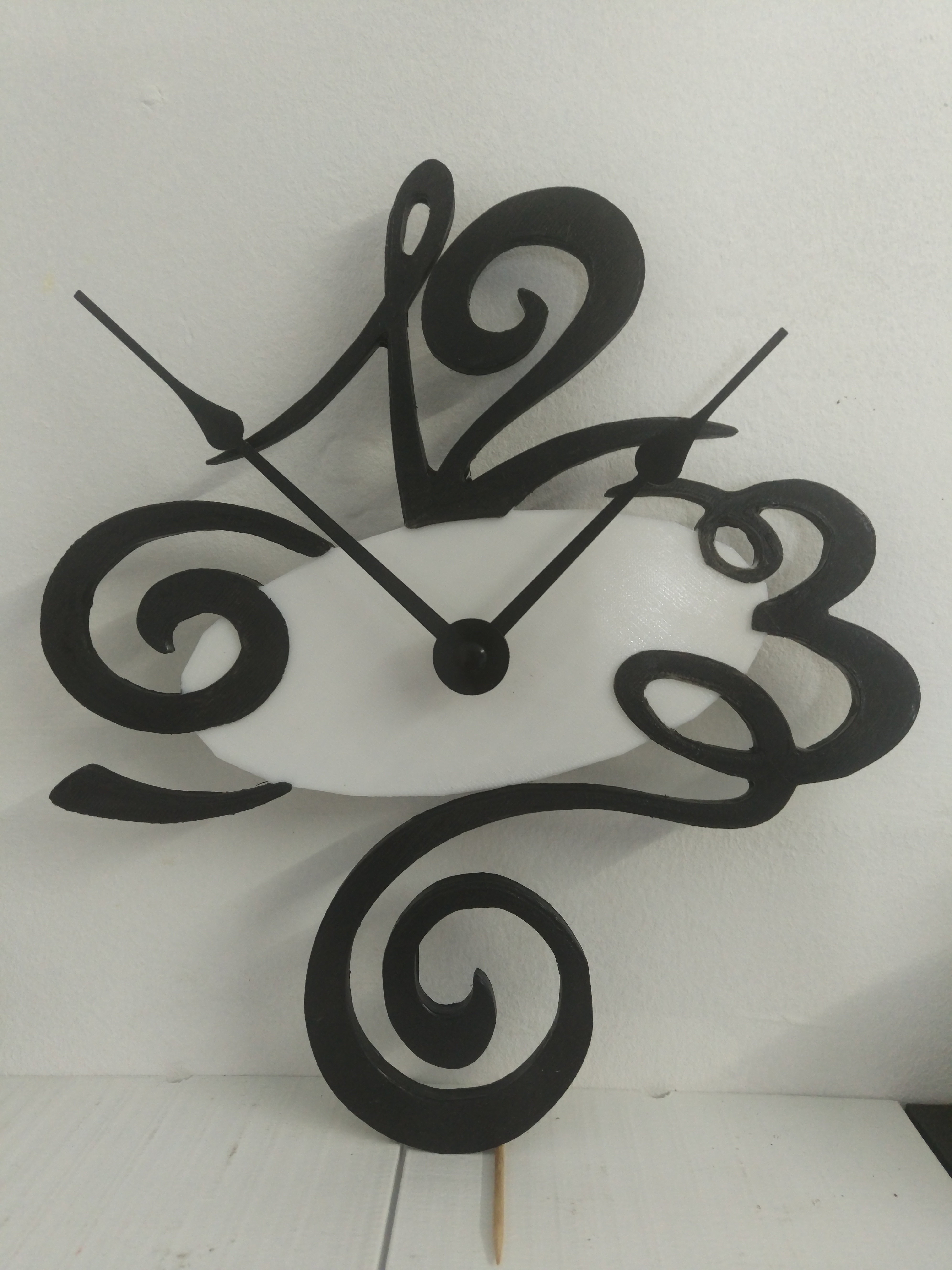 HORLOGE ARTISTIQUE 3D Print 340230