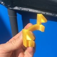 Bestway Swimming Pool Steel Pro Max Frame, cover clip. - Thumbnail 2