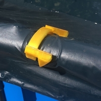 Bestway Swimming Pool Steel Pro Max Frame, cover clip. - Thumbnail 3