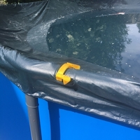 Bestway Swimming Pool Steel Pro Max Frame, cover clip. - Thumbnail 5