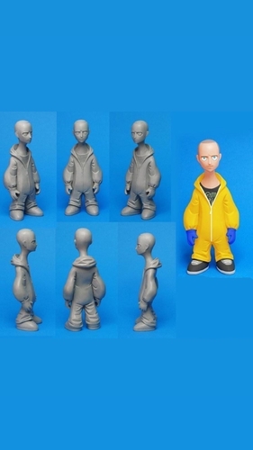 Jesse Pinkman Breaking Bad 3D Print 340290