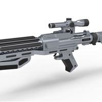 Small Captain Phasma Blaster rifle F-11D 3D Printing 340311