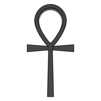 Small ankh sign 3D Printing 340338