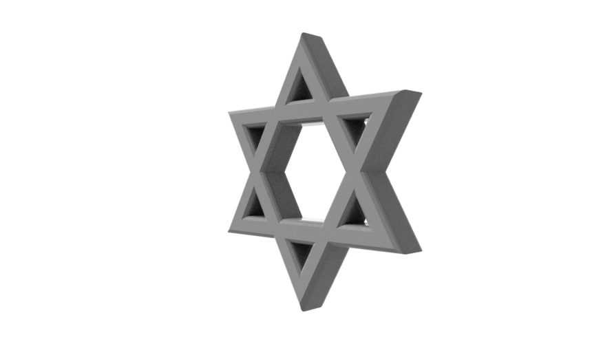 star of david 3D Print 340351