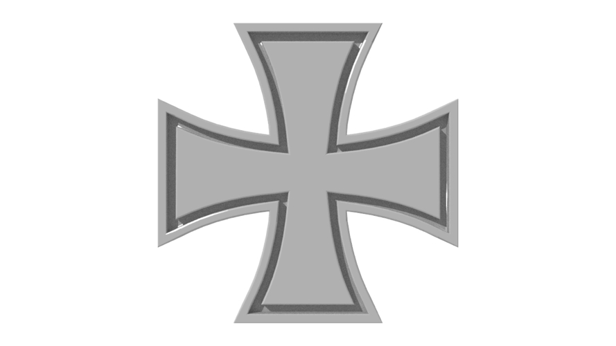 iron cross 3D Print 340383