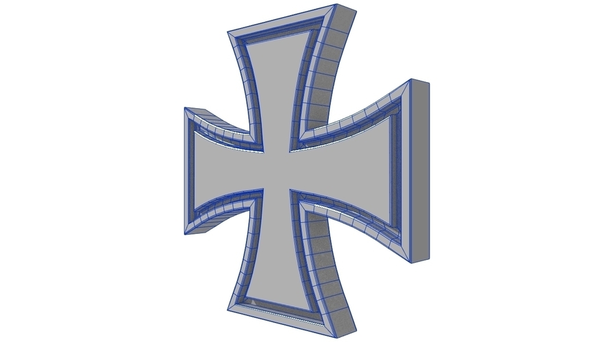 iron cross 3D Print 340386