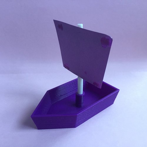 Simple Sailboat 3D Print 34071