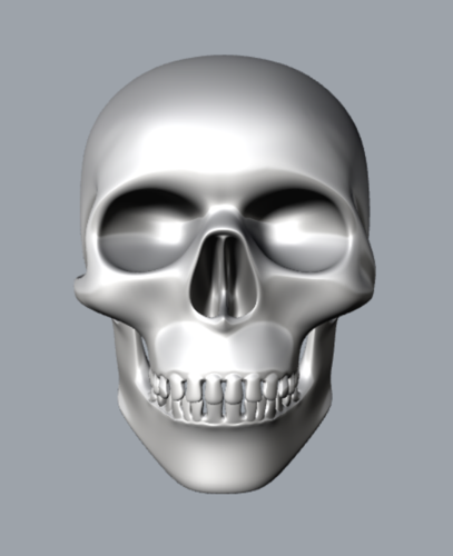 teschio - skull 3D Print 340772